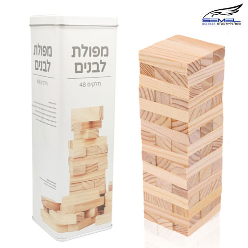 משחק קוביות עץ